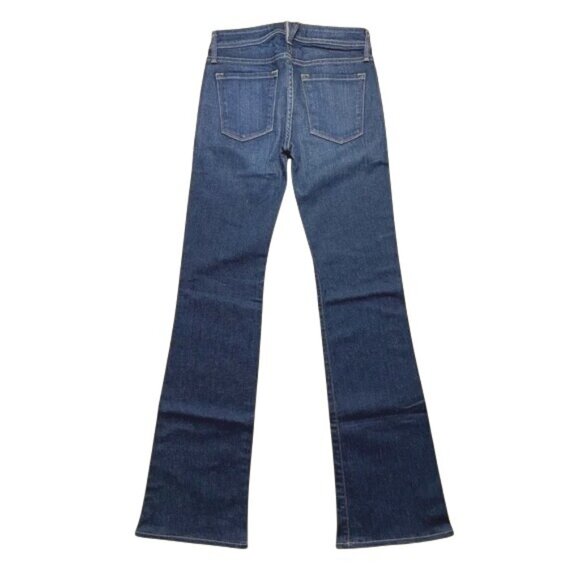 Juicy Couture High Rise Flare Jeans in Dark Wash - Picture 4 of 6